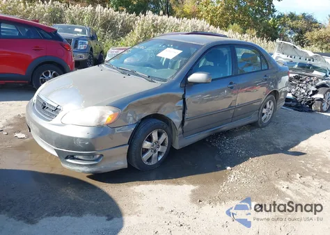 2006 Toyota Corolla S из США, поврежденный, VIN 2T1BR30EX6C603855